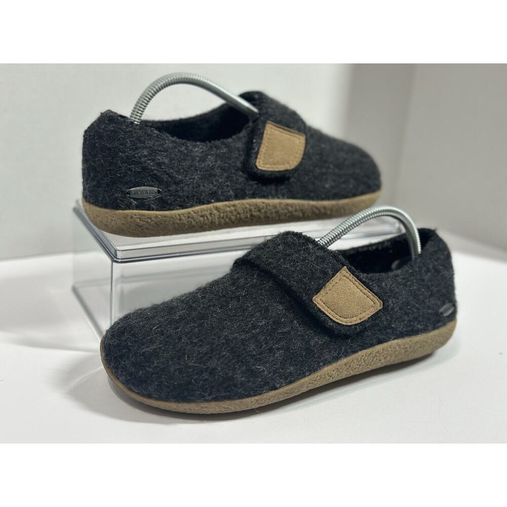Giesswein Ultra Comfort Camden Gray Wool Shoes US 8 EUR 38 Ladies Cozy Slippers - Picture 5 of 14